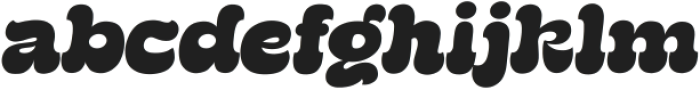 Retro Lover Italic ttf (400) Font LOWERCASE