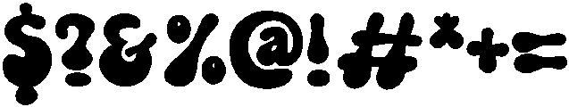 Retro Magic Regular otf (400) Font OTHER CHARS