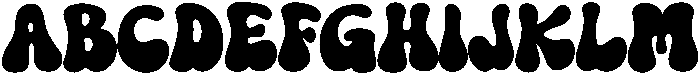 Retro Magic Regular otf (400) Font UPPERCASE