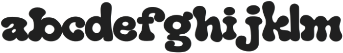 Retro Magic Regular otf (400) Font LOWERCASE