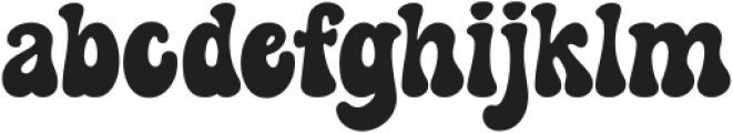 Retro Magic otf (400) Font LOWERCASE