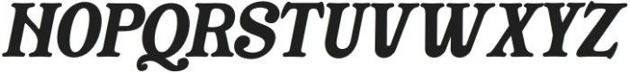 Retro Majestic Italic otf (400) Font UPPERCASE
