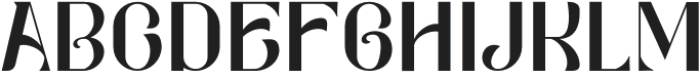 Retro Merone Regular otf (400) Font UPPERCASE