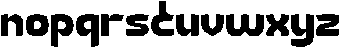 Retro Modernism otf (400) Font LOWERCASE