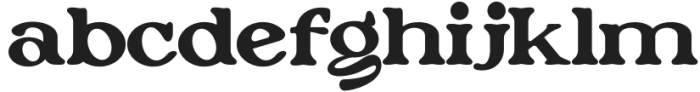 Retro Nakjoy Regular otf (400) Font LOWERCASE