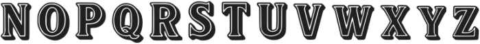 Retro Oldieaden Regular ttf (400) Font UPPERCASE