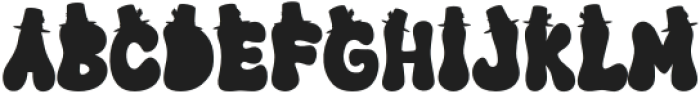 Retro Pilgrim Regular otf (400) Font UPPERCASE