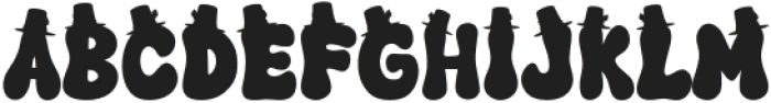 Retro Pilgrim Regular otf (400) Font LOWERCASE