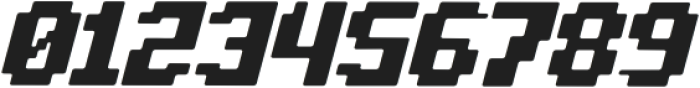 Retro Pixel Italic otf (400) Font OTHER CHARS
