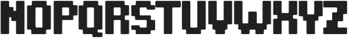 Retro Pixel Regular otf (400) Font UPPERCASE