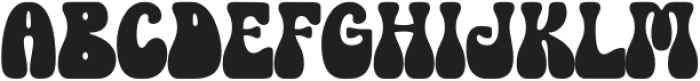 Retro Prince Regular otf (400) Font UPPERCASE