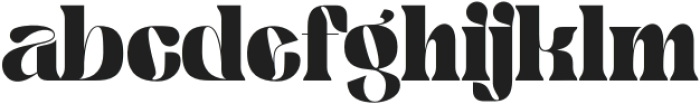 Retro Qesmo Regular otf (400) Font LOWERCASE