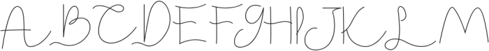 Retro Rapture Script otf (400) Font UPPERCASE