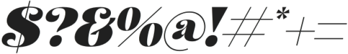 Retro Road Italic otf (400) Font OTHER CHARS