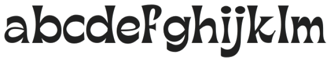 Retro Romantic Font Regular otf (400) Font LOWERCASE