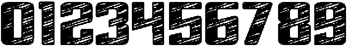 Retro Scratch otf (400) Font OTHER CHARS