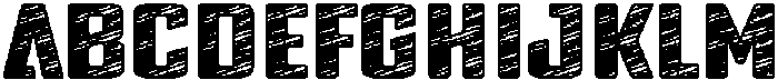 Retro Scratch otf (400) Font UPPERCASE