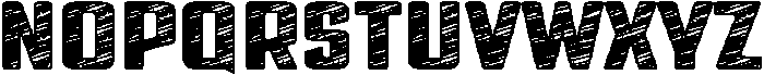 Retro Scratch otf (400) Font LOWERCASE