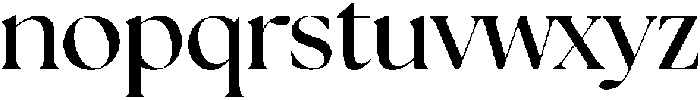 Retro Standard Bold otf (700) Font LOWERCASE