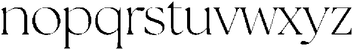 Retro Standard Light otf (300) Font LOWERCASE