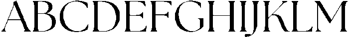 Retro Standard Regular otf (400) Font UPPERCASE