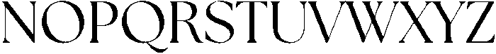 Retro Standard Regular otf (400) Font UPPERCASE