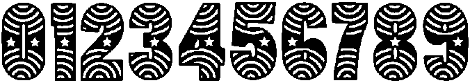 Retro Star Regular otf (400) Font OTHER CHARS