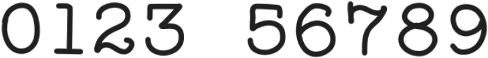 Retro Typewriter Medium otf (500) Font OTHER CHARS