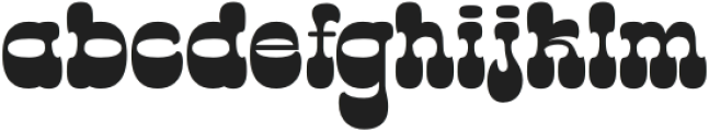 Retro Volt Regular otf (400) Font LOWERCASE