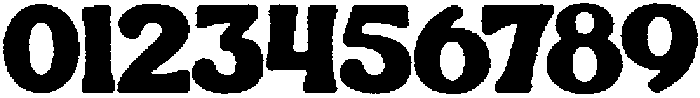 Retro Way Rough otf (400) Font OTHER CHARS