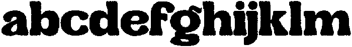 Retro Way Rough otf (400) FONT