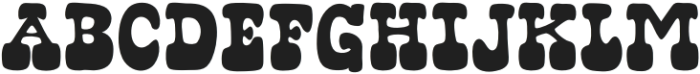 Retro Western Regular otf (400) Font LOWERCASE