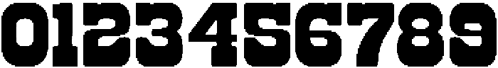 RetroBlock-Regular otf (400) Font OTHER CHARS