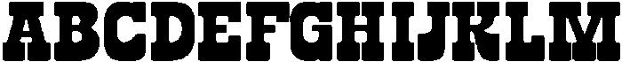 RetroBlock-Regular otf (400) Font UPPERCASE