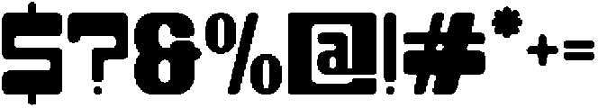 Retrocube otf (400) Font OTHER CHARS