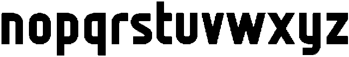 Retrofuturist Regular otf (400) Font LOWERCASE
