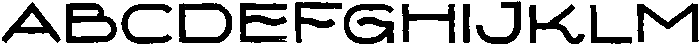 Retrograde Placard Regular otf (400) Font UPPERCASE