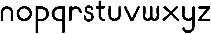 Retrograde Placard Regular otf (400) Font LOWERCASE