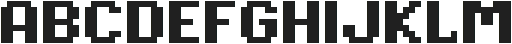 Retrogrid ttf (400) Font UPPERCASE