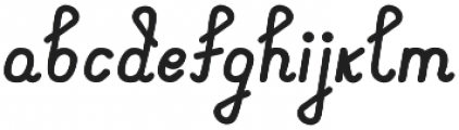 Retronica Regular otf (400) Font LOWERCASE