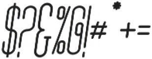 Retrophoria otf (400) Font OTHER CHARS