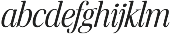 Retroscope Italic Regular otf (400) Font LOWERCASE