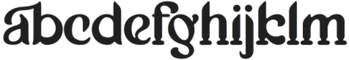 Retrostic Humming Regular otf (400) Font LOWERCASE