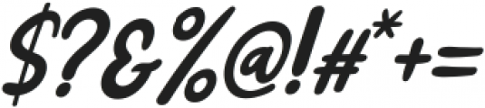Rettyllda Italic ttf (400) Font OTHER CHARS