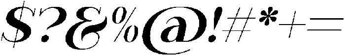 Revaltin Italic otf (400) Font OTHER CHARS