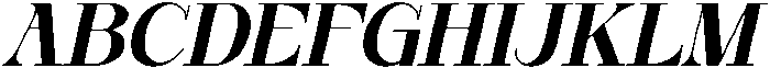Revaltin Italic otf (400) Font UPPERCASE