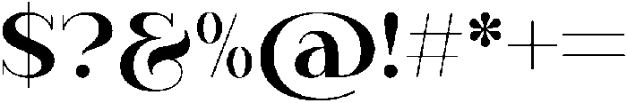 Revaltin Regular otf (400) Font OTHER CHARS