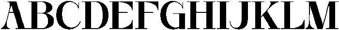 Revaltin Regular otf (400) Font UPPERCASE