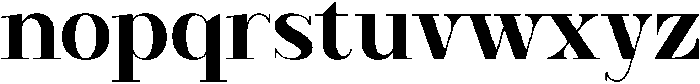 Revaltin Regular otf (400) Font LOWERCASE