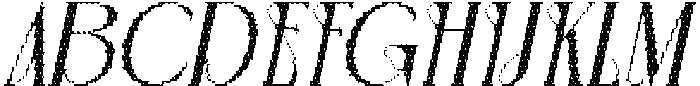Revalyn Disco Italic otf (400) Font UPPERCASE